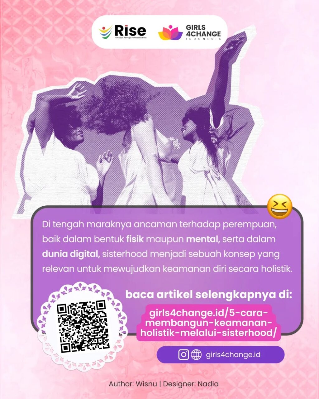 Instagram post from girls4change.id. This post is in position 4.