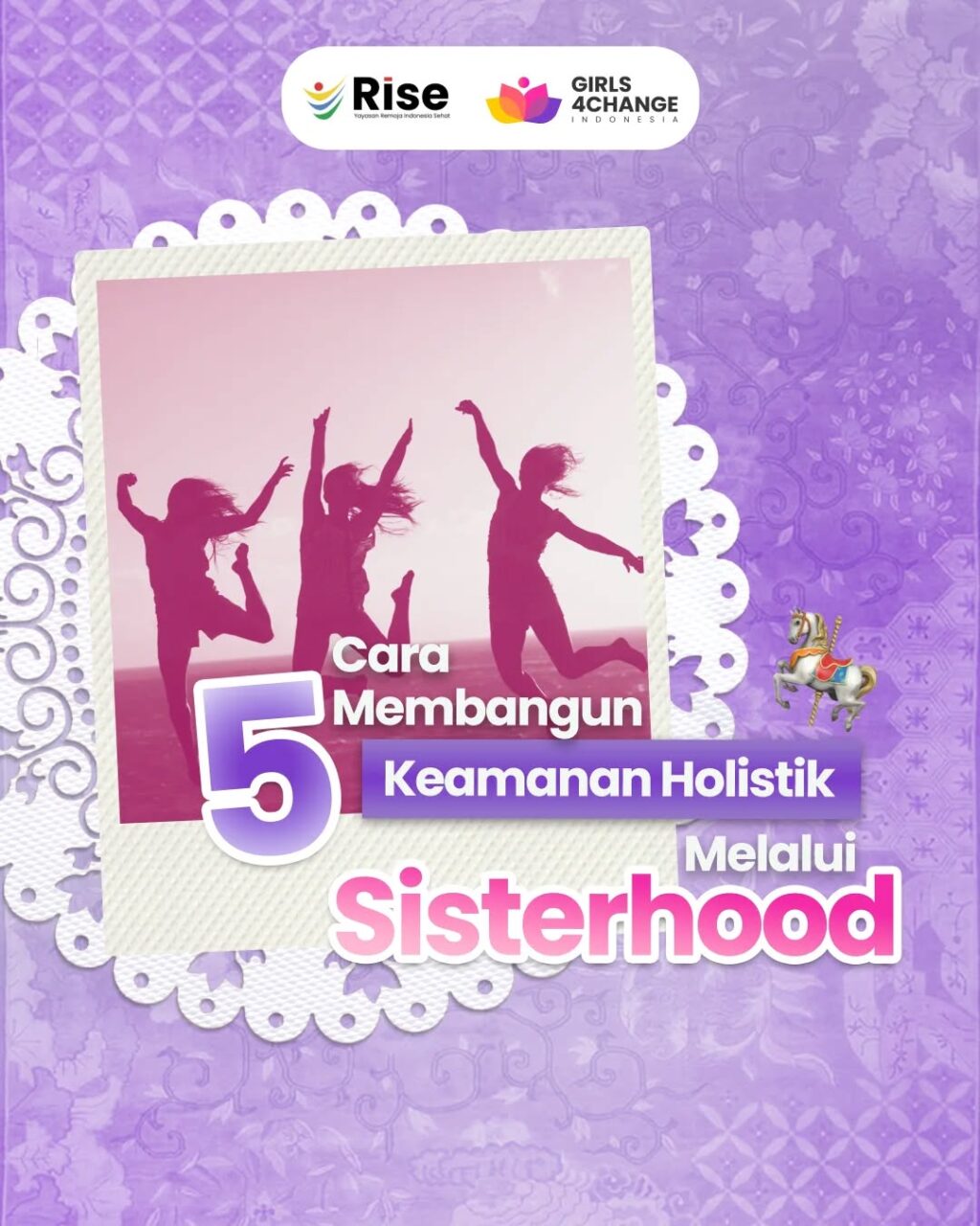 Instagram post from girls4change.id. This post is in position 0.