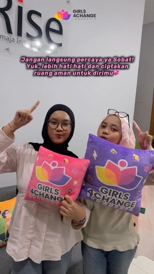 Instagram post from girls4change.id. This post is in position 0.
