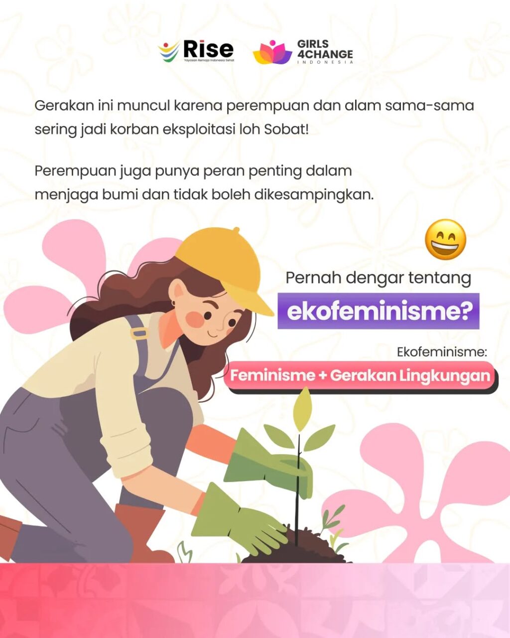 Instagram post from girls4change.id. This post is in position 1.