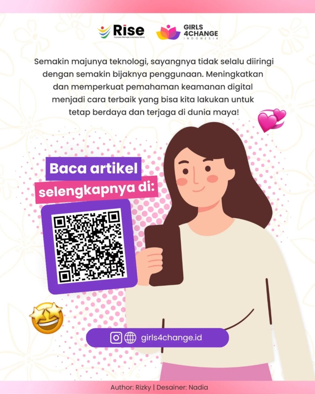 Instagram post from girls4change.id. This post is in position 5.