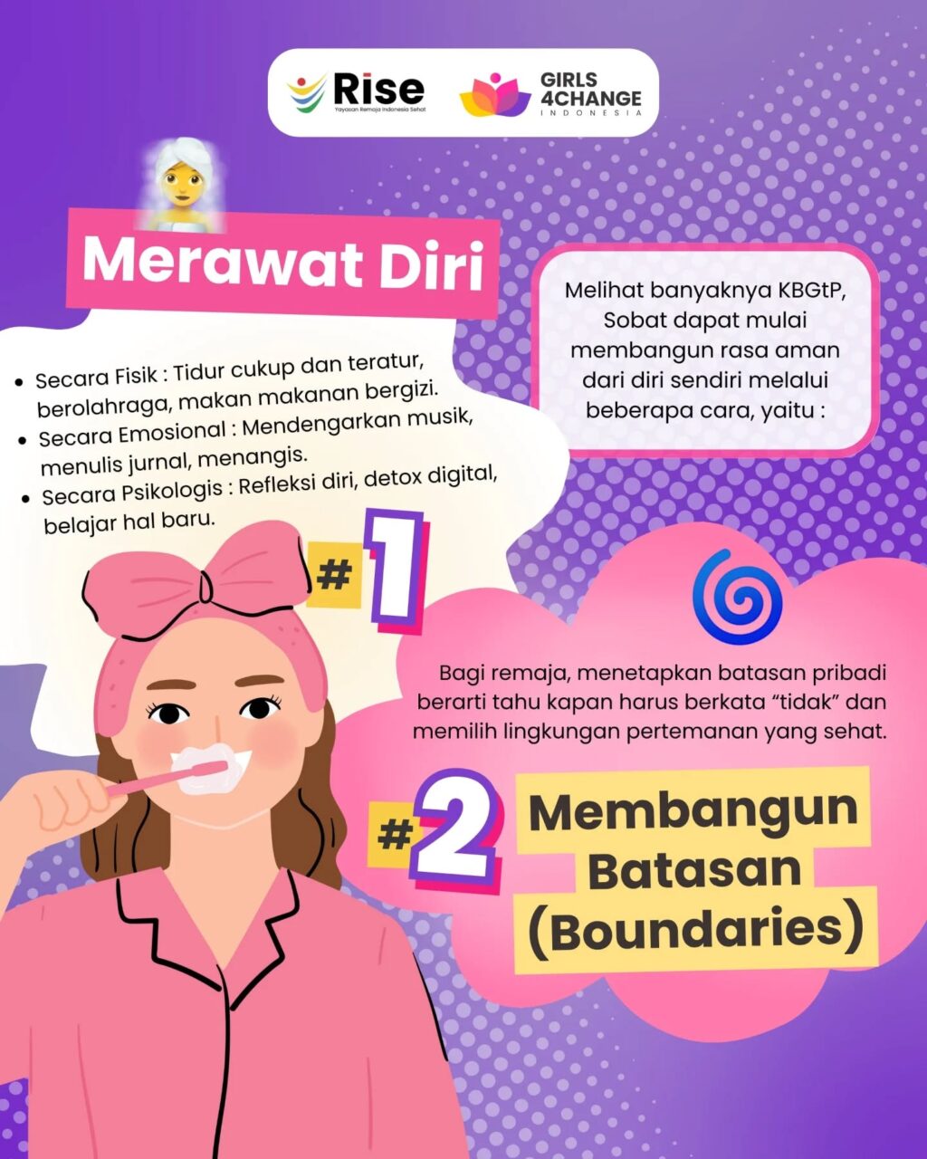 Instagram post from girls4change.id. This post is in position 4.