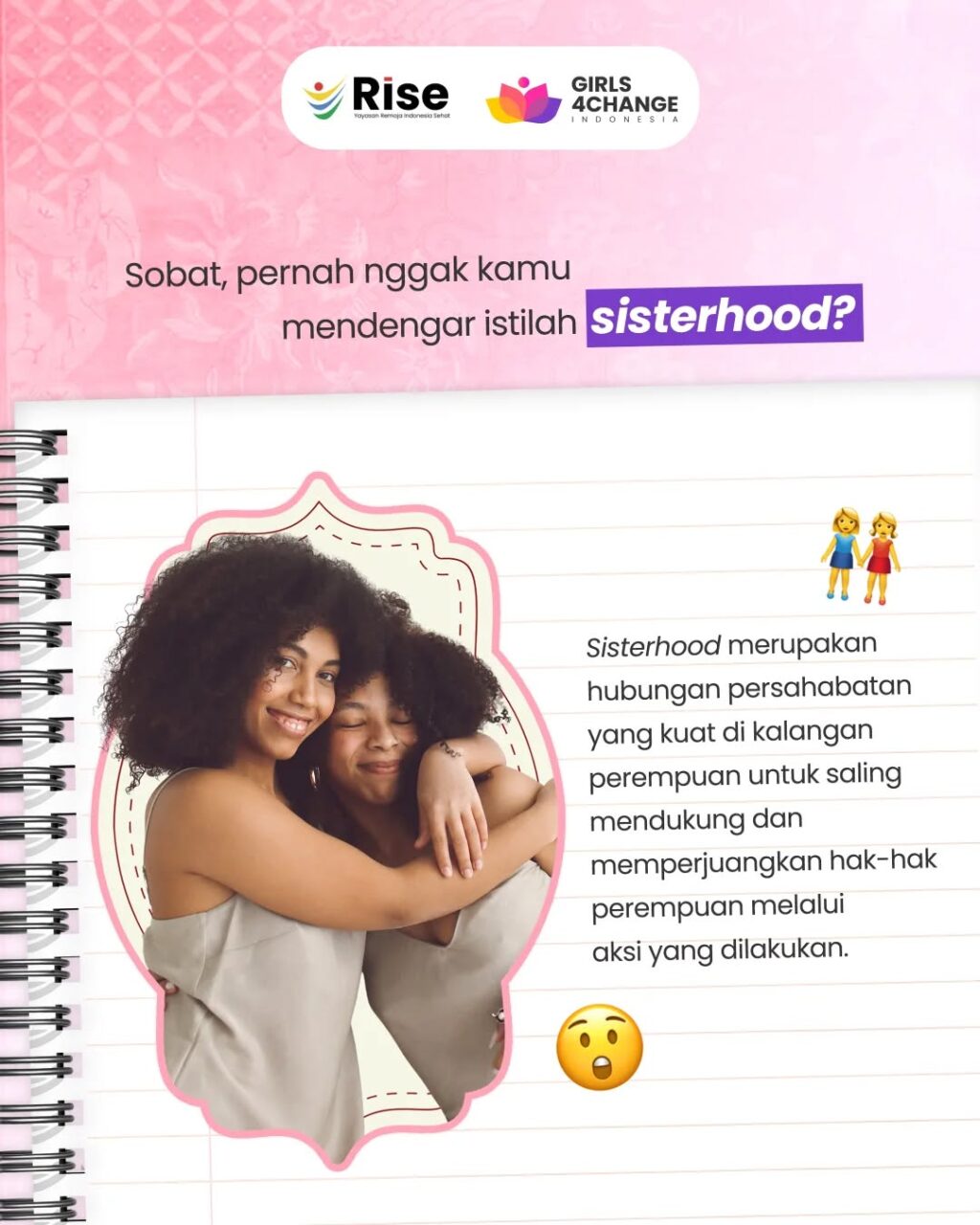 Instagram post from girls4change.id. This post is in position 1.