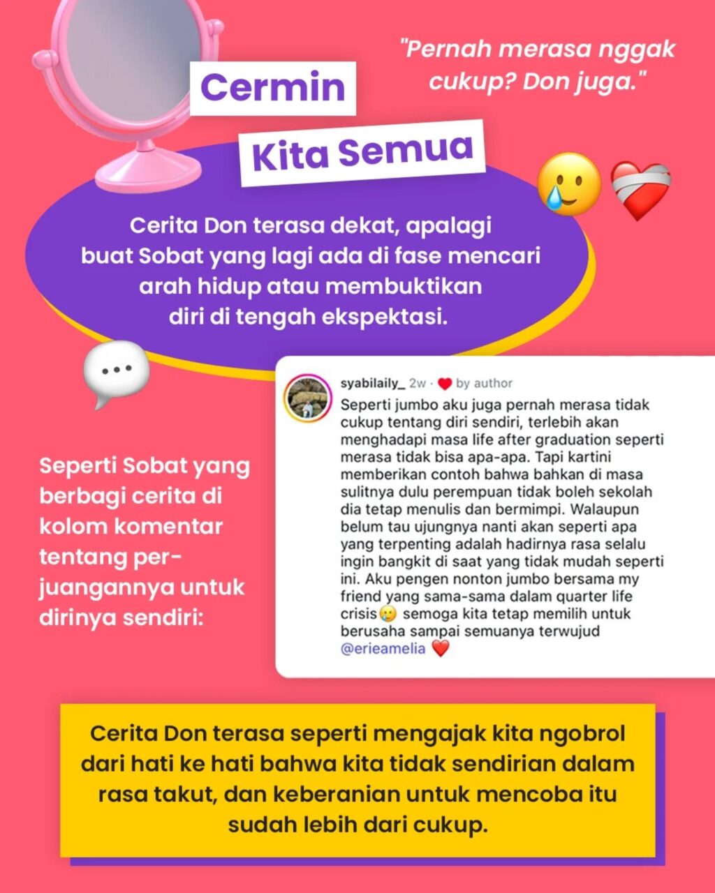Instagram post from girls4change.id. This post is in position 1.