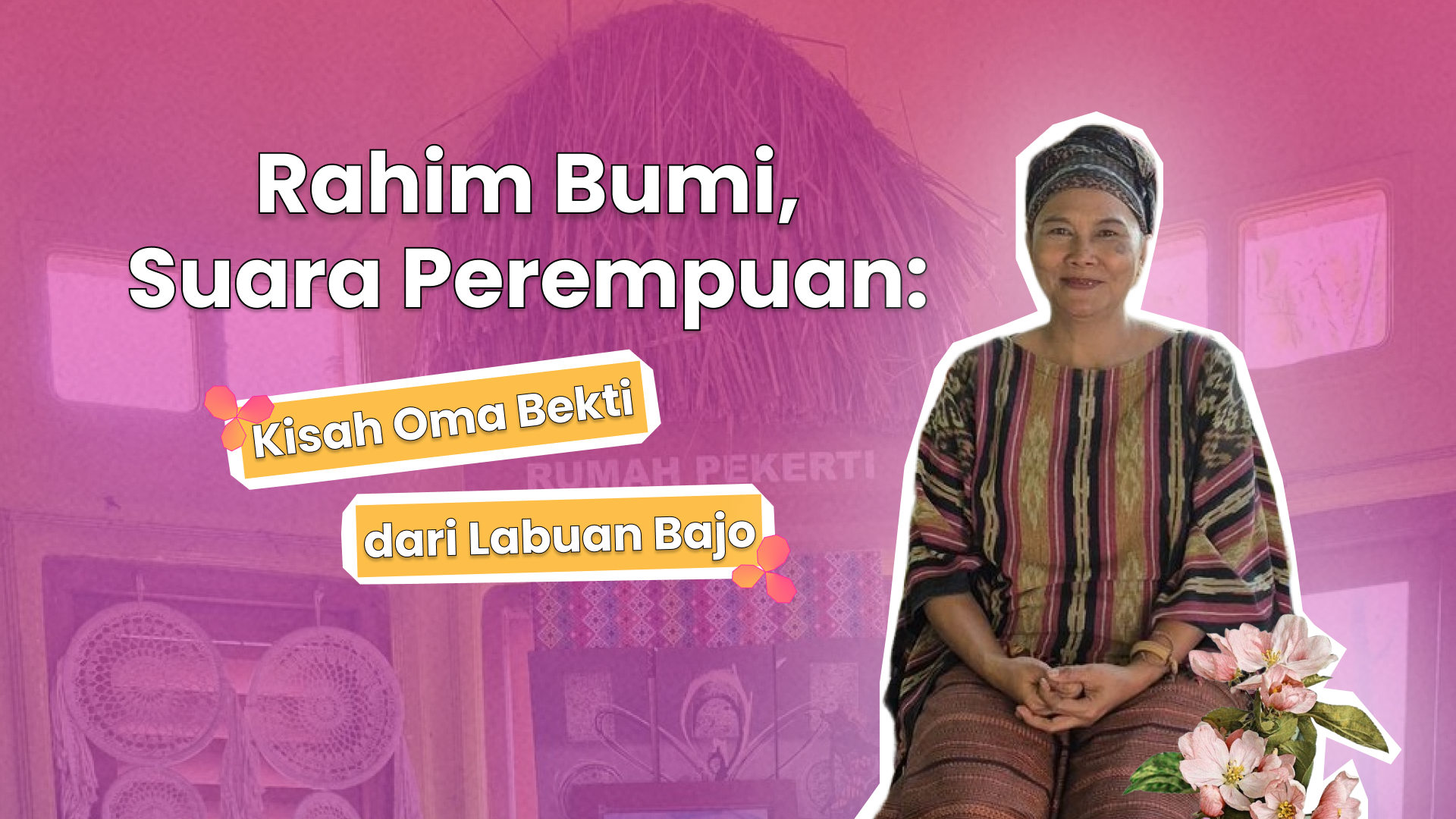 Oma Bekti dari Labuan Bajo